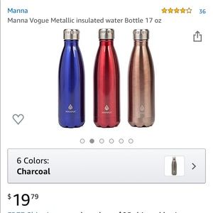 Stainless Steel Insulated MANNA water bottles!!